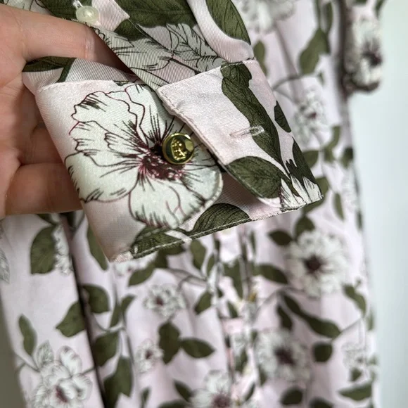 Lauren Ralph Lauren Floral Button-Up Blouse, 2 - Picture 9 of 14